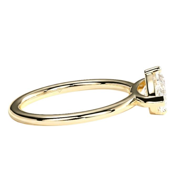 Μονόπετρο Δαχτυλίδι με Marquise Lab Grown Diamond Χρυσός K18 SKU-82555