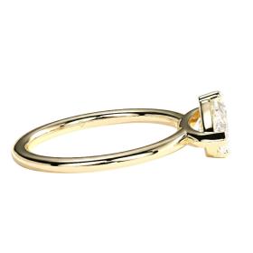Μονόπετρο Δαχτυλίδι με Marquise Lab Grown Diamond Χρυσός K18 SKU-82555