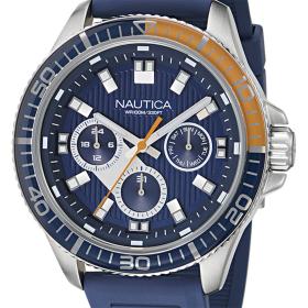 Ανδρικό Ρολόι NAUTICA Windrose με Μπλέ Καντράν SKU-82778