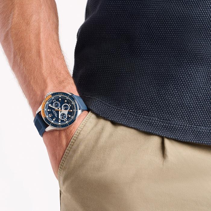 Ανδρικό Ρολόι NAUTICA Windrose με Μπλέ Καντράν SKU-82778