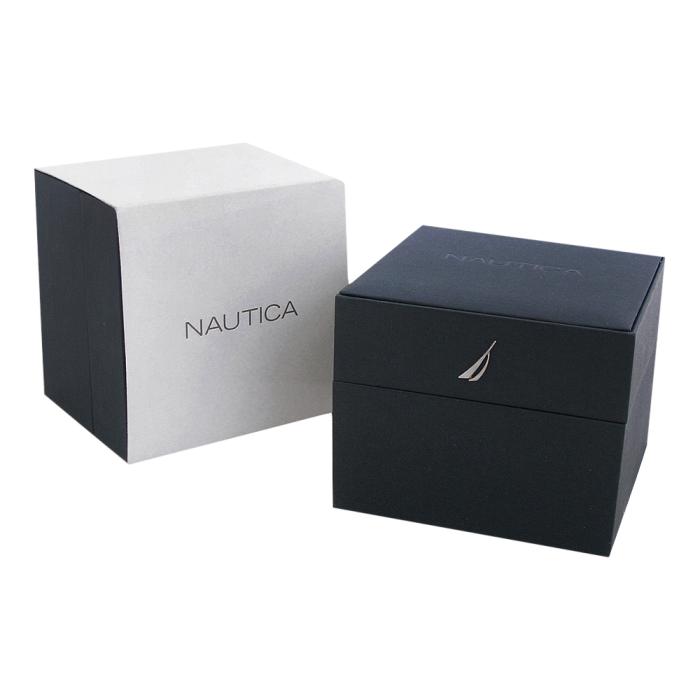 Ανδρικό Ρολόι NAUTICA NST Windrose με Μαύρο Λουράκι SKU-82781