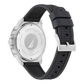 Ανδρικό Ρολόι NAUTICA NST Windrose με Μαύρο Λουράκι SKU-82781