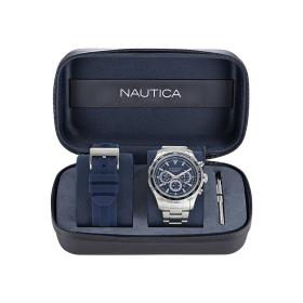Ανδρικό Ρολόι NAUTICA NST Chrono με Μπλέ Καντράν SKU-82782