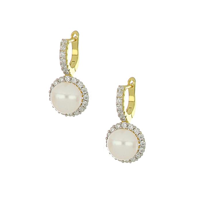 Κρεμαστά Σκουλαρίκια Ασήμι 925° SKU-82233