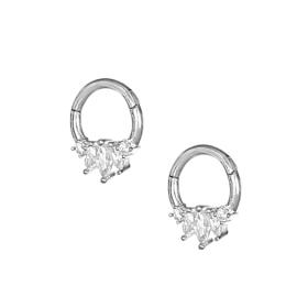 Σκουλαρίκια Κρίκοι Ασήμι 925° SKU-82314