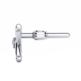 Ανδρικό Μονό Σκουλαρίκι Λευκόχρυσος K9 με Διαμάντι SKU-82917