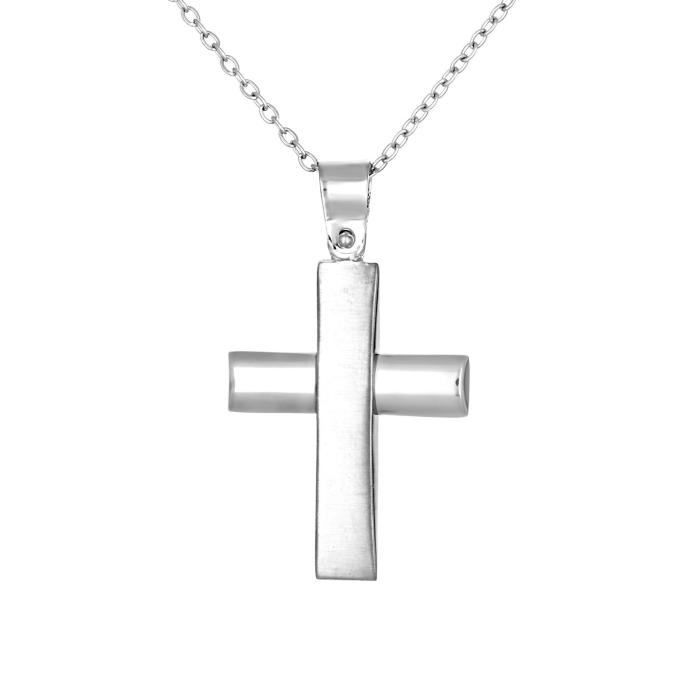 Σταυρός Βάπτισης Ασήμι 925° SKU-82960