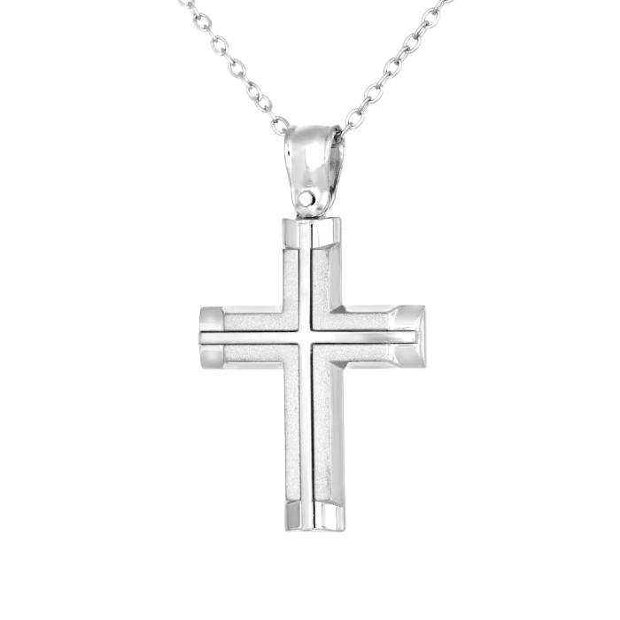 Σταυρός Βάπτισης Ασήμι 925° SKU-82964