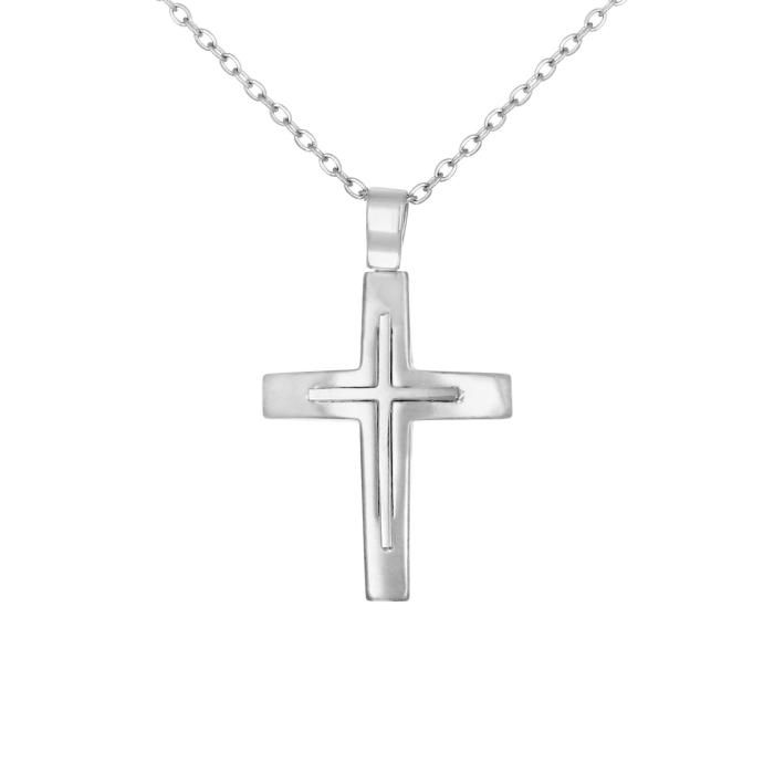 Σταυρός Βάπτισης Ασήμι 925° SKU-82976