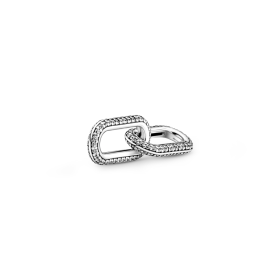 Pandora ME Styling Pavé Διπλός Σύνδεσμος Ασήμι 925 SKU-82064
