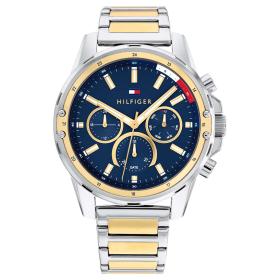 Ανδρικό Ρολόι TOMMY HILFIGER Mason με Δίχρωμο Μπρασελέ SKU-82947
