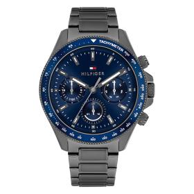 Ανδρικό Ρολόι TOMMY HILFIGER με Μπλέ Καντράν SKU-82106