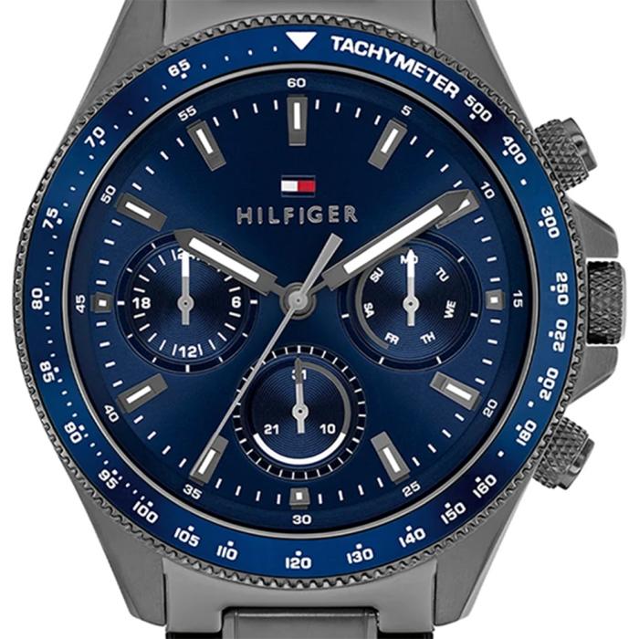 Ανδρικό Ρολόι TOMMY HILFIGER με Μπλέ Καντράν SKU-82106