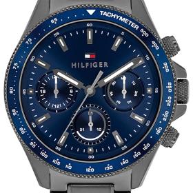 Ανδρικό Ρολόι TOMMY HILFIGER με Μπλέ Καντράν SKU-82106
