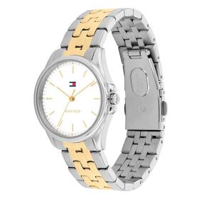 Γυναικείο Ρολόι TOMMY HILFIGER με Δίχρωμο Μπρασελέ SKU-82107
