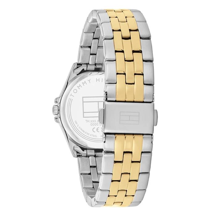 Γυναικείο Ρολόι TOMMY HILFIGER με Δίχρωμο Μπρασελέ SKU-82107