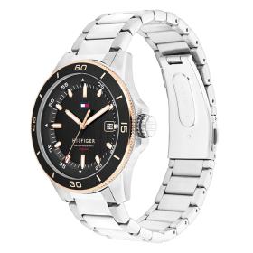 Ανδρικό Ρολόι TOMMY HILFIGER με Μαύρο Καντράν SKU-82109