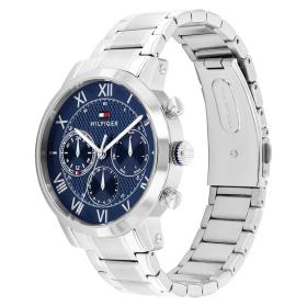 Ανδρικό Ρολόι TOMMY HILFIGER TH-Oxford με Μπλέ Καντράν SKU-82112