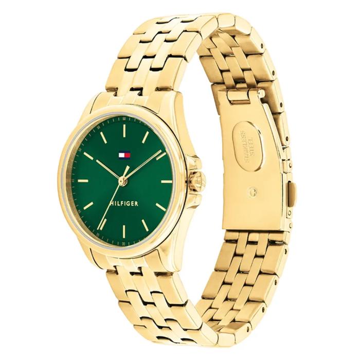 Γυναικείο Ρολόι TOMMY HILFIGER Jade με Πράσινο Καντράν SKU-82595