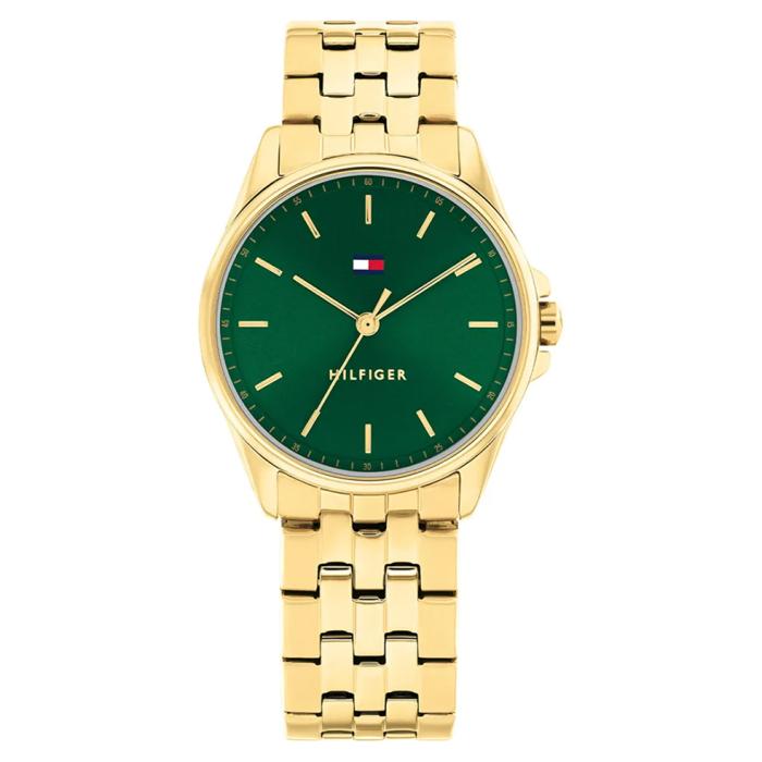 Γυναικείο Ρολόι TOMMY HILFIGER Jade με Πράσινο Καντράν SKU-82595