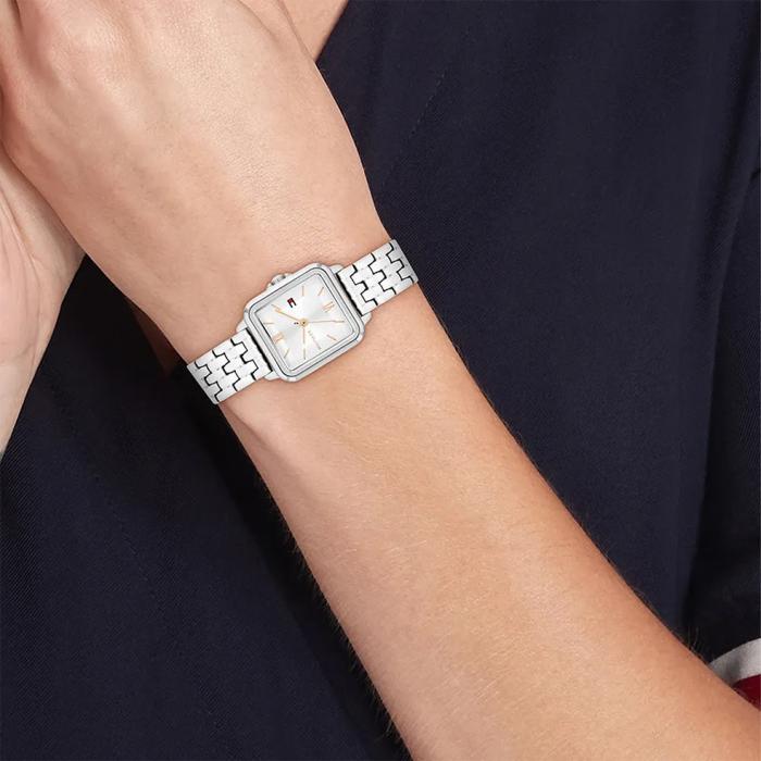 Γυναικείο Ρολόι TOMMY HILFIGER Mia με Ασημί Μπρασελέ SKU-82102