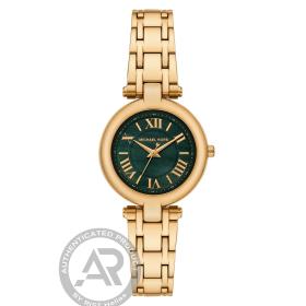 Γυναικείο Ρολόι MICHAEL KORS Laney με Πράσινο Καντράν SKU-82518
