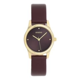 Γυναικείο Ρολόι OOZOO Timepieces με Μώβ Καντράν SKU-82932