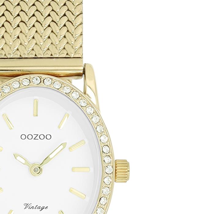 Γυναικείο Ρολόι OOZOO Vintage με Χρυσό Μπρασελέ SKU-82934
