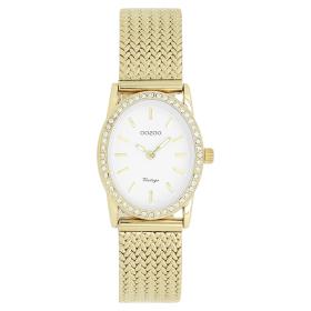 Γυναικείο Ρολόι OOZOO Vintage με Χρυσό Μπρασελέ SKU-82934