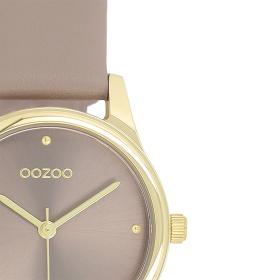 Γυναικείο Ρολόι OOZOO Timepieces με Καφέ Καντράν SKU-82936