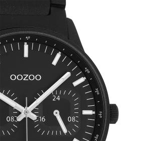 Ανδρικό Ρολόι OOZOO Timepieces με Μαύρο Καντράν SKU-82940