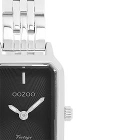 Γυναικείο Ρολόι OOZOO Vintage με Μαύρο Καντράν SKU-82942