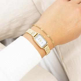 Γυναικείο Ρολόι OOZOO Vintage με Χρυσό Μπρασελέ SKU-82943