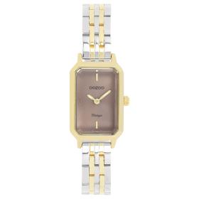 Γυναικείο Ρολόι OOZOO Vintage με Δίχρωμο Μπρασελέ SKU-82944