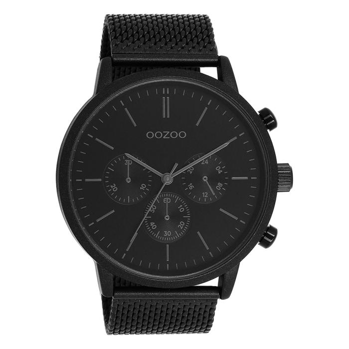 Ανδρικό Ρολόι OOZOO Timepieces με Μαύρο Καντράν SKU-82787