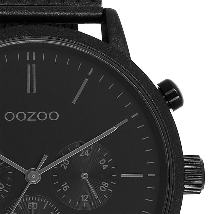 Ανδρικό Ρολόι OOZOO Timepieces με Μαύρο Καντράν SKU-82787