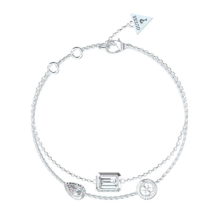 Βραχιόλι Guess 4g Light απο Ανοξείδωτο Ατσάλι & Ζιργκόν SKU-83609