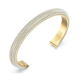 Βραχιόλι Χειροπέδα Guess Essenza Ανοξείδωτο Ατσάλι με Ζιργκόν SKU-83641