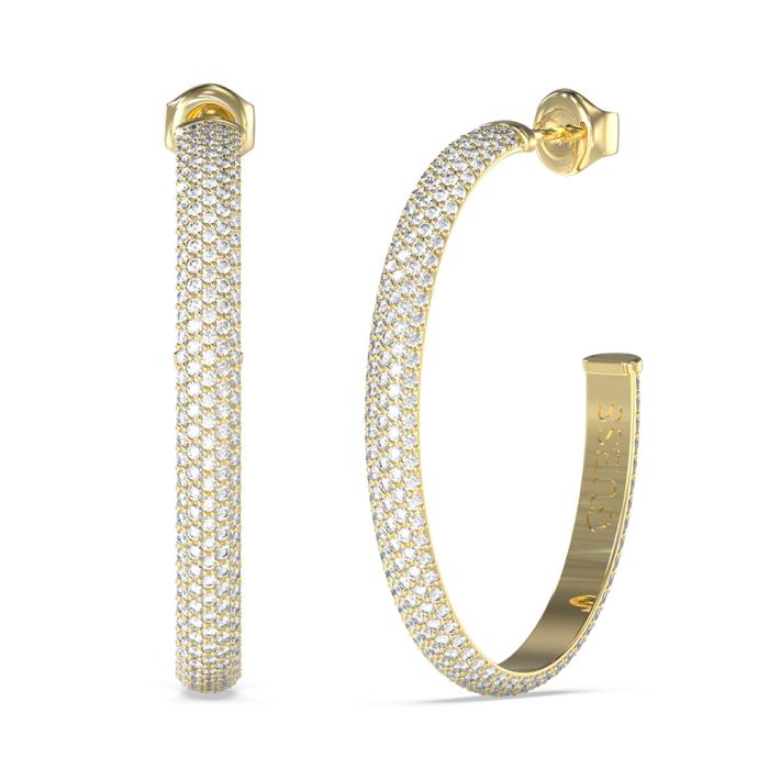 Σκουλαρίκια Guess Essenza Ανοξείδωτο Ατσάλι & Ζιργκόν SKU-83651