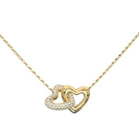 Κολιέ Guess Beloved Ανοξείδωτο Ατσάλι & Ζιργκόν SKU-83658