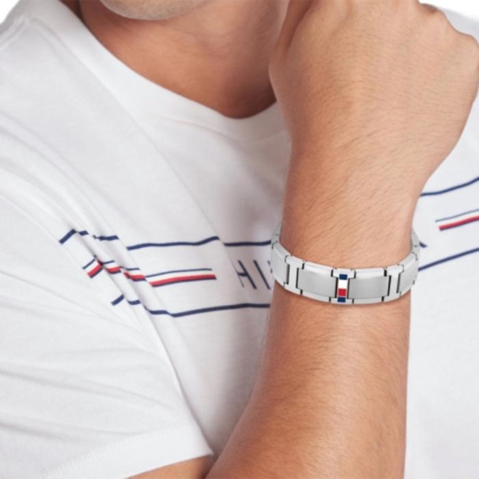 Βραχιόλι Tommy Hilfiger από Ανοξείδωτο Ατσάλι