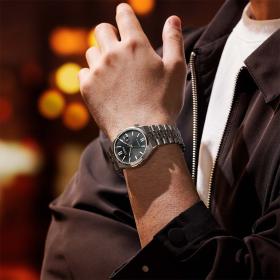 Ανδρικό Αυτόματο Ρολόι CITIZEN Tsuyosa με Μαύρο Καντράν SKU-83797