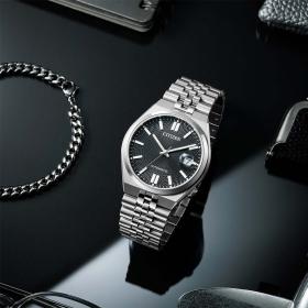 Ανδρικό Αυτόματο Ρολόι CITIZEN Tsuyosa με Μαύρο Καντράν SKU-83797