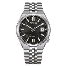 Ανδρικό Αυτόματο Ρολόι CITIZEN Tsuyosa με Μαύρο Καντράν SKU-83797