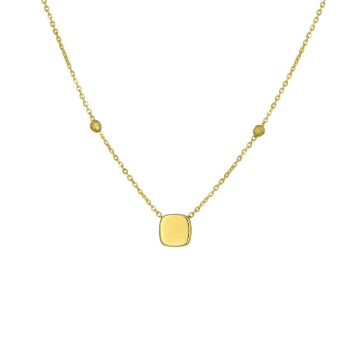 Κολιέ Γυναικείο Χρυσός K9 SKU-83339