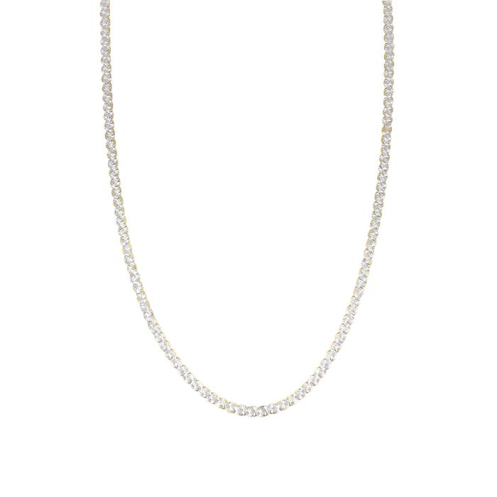 Κολιέ Ασήμι 925° με Λευκά Ζιργκόν SKU-83739