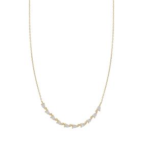 Κολιέ Ασήμι 925° με Λευκά Ζιργκόν SKU-83750