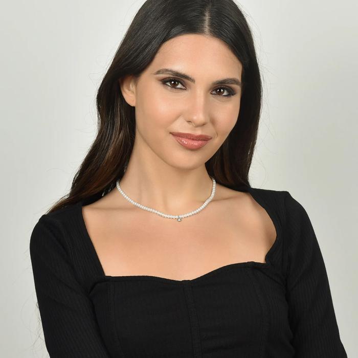 Κολιέ Luca Barra από Ανοξείδωτο Ατσάλι SKU-83960