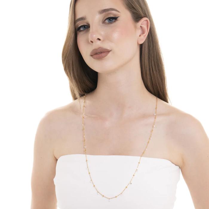 Κολιέ Luca Barra από Ανοξείδωτο Ατσάλι SKU-83969