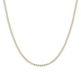 Κολιέ Luca Barra από Ανοξείδωτο Ατσάλι με Ζιργκόν SKU-83973